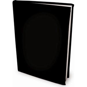 12 Stuks rekbare boekenkaften - Zwart