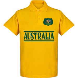 Australië Team Polo Shirt - Geel - XL