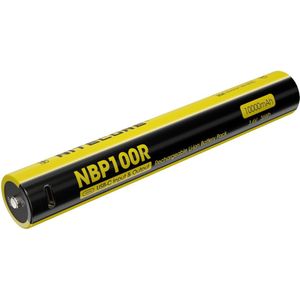 Nitecore NBP100R USB Oplaadbare Li-ion Batterijpack 10000mAh voor MH40 Pro