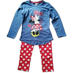 Minnie Mouse Pyjama - Blauw - 116