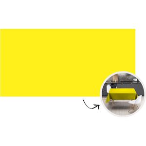 Tafelkleed - Tafellaken - 260x130 cm - Geel - Citroen - Neon - Kleuren - Binnen en Buiten