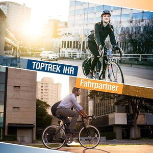 Comfortabel fietszadel heren dames - AirTag Groove - grotere afmetingen - MTB trekkingfiets e-bike stadsfiets - waterdichte fietszadelhoes