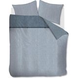 Riviera Maison dekbedovertrek Walton blue - lits jumeaux (240x200/220 cm incl. 2 slopen)
