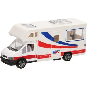 Die-cast Camper Wit