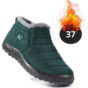 Nivard Snowboots - Sneeuwschoenen - Sneeuwboots - Dames - Wintersport - Ski - Skischoenen - Donker Groen - 44 - Laag