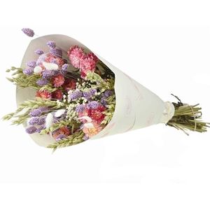 Boeket droogbloemen Pastel Palette | Lengte ±55 centimeter | Per boeket te bestellen