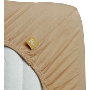 Beddinghouse - Jersey - Split-topper - Hoeslaken - 180x220 cm - Camel