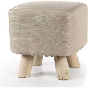 Taupe SRL POUF HEZ afbeelding 28 x 27 cm - comfortabel en stijlvol