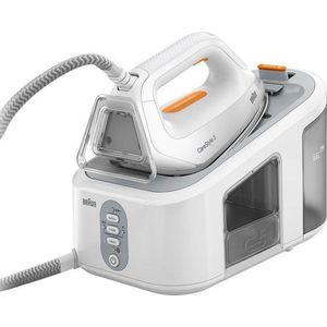 Braun CareStyle 3 IS3132WH EloxalPlus zoolplaat - Strijkijzer - Oranje - Wit