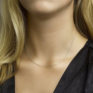 Collier Anker Gediamanteerd 1,1 Mm