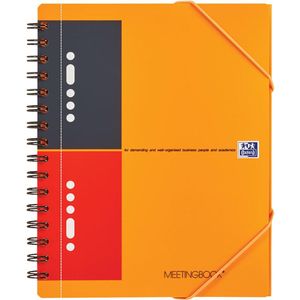 Oxford International Meetingbook notitieboek - A5+ Gelijnd - 160 pagina's