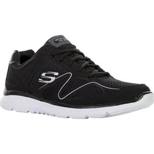 Skechers Verse - Flash Point Sneaker Heren Sneakers - Maat 45 - Mannen - zwart/wit