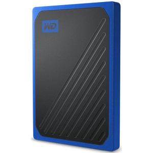 Western Digital My Passport Go - Externe SSD - 2 TB - Blauw