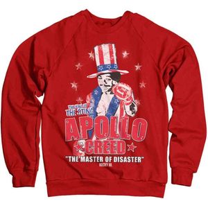 Rocky Sweater/trui -XL- Apollo Creed Rood