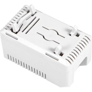 Thermostaatschakelaar 0-60 °C instelbaar - mechanische digitale en elektronische thermostaatschakelaar - kunststof elektronisch onderdeel - blauwe knop .