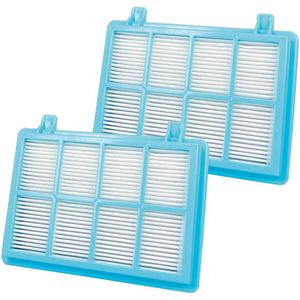 HEPA 11 Filter geschikt voor Philips - set van 2 stuks - | O.a. geschikt voor Philips PowerPro Compact, PowerPro City, PowerPro Active, 3000 serie, 5000 serie| Voor stofzakloze stofzuigers | Vervanger voor FC8010/01 | Multaparts® huismerk