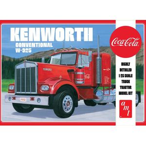 1:25 AMT 1286 Kenworth Conventional W-925 Coca-Cola Plastic Modelbouwpakket