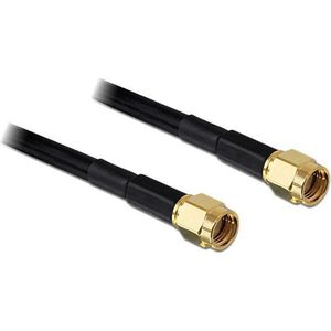 Delock - RP-SMA Stecker - RP-SMA Stecker LMR195 10 m