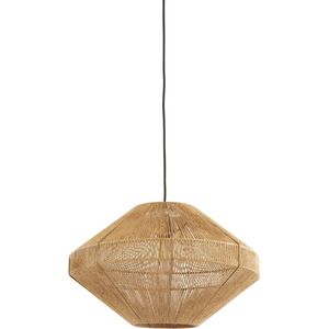 Light & Living Hanglamp Mallow - Jute - Ø50cm - Botanisch - Hanglampen Eetkamer, Slaapkamer, Woonkamer