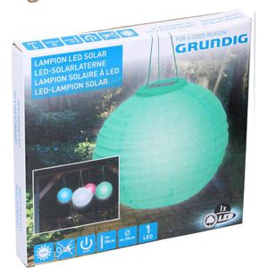 Lampion solar led - Groen