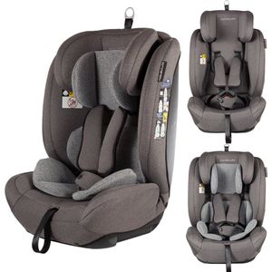 X Adventure Autostoel Premium Groep 1/2/3 9-36 kg (76 tot 150 cm) - Vanaf 15 maanden tot 12 jaar - Gordel - i-Size - Meegroei Autostoel - Grijs