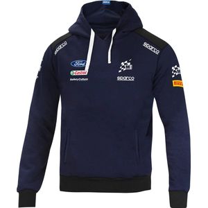 Sparco M-Sport Hoodie Marineblauw - XXL