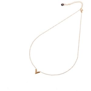 Go Dutch label ketting 'V' N9818-2