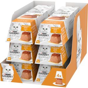 Gourmet Revelations Mousse - Kattenvoer Natvoer - Kip - 24 x 57 g