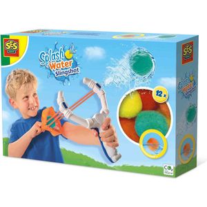 SES - Splash water katapult - Hét Waterpistool alternatief! - set van grote katapult met 12 splash waterballen - perfect voor een watergevecht en buiten spelen