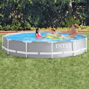 Prism Frame Zwembad 366cm x 76cm Rond - Perfect voor de Tuin