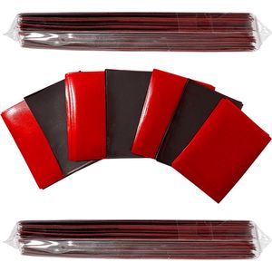 Speelkaartsleeves – Kaart Hoesjes – 100 stuks – 63x90mm – Rood