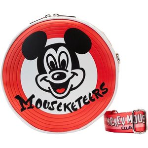 Loungefly Mickey Mouse Cross body tas 100th Mickey Mouseketeers Multicolours