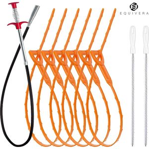 Equivera Ontstoppingsveer - Afvoer ontstopper - Gootsteenontstopper - Rioolontstopper - Toilet ontstopper - Wc ontstopper - Rioolveer