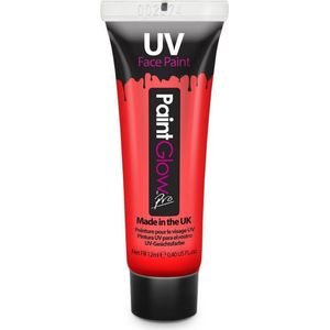PaintGlow PRO Face & Body paint Neon Roze / Rood