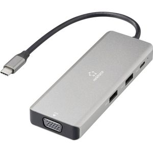 Renkforce RF-DKS-906 USB-C dockingstation Geschikt voor merk (dockingstation): Universeel Ondersteunt 8K@30 Hz (1x) / 4