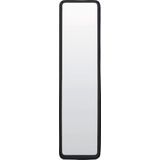 Light & Living Sinna - Langwerpige Spiegel - Mat Zwart - 80x20x4,5 cm