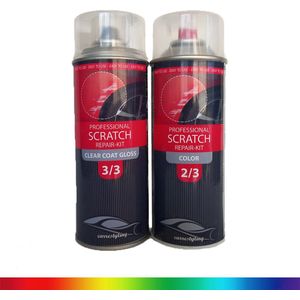 Spuitbus blanke lak 2K Premium met HONDA kleurcode G500M - NEW STANDARD GREEN - 400ml