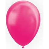 Hot pink ballonnen metallic | 10 stuks