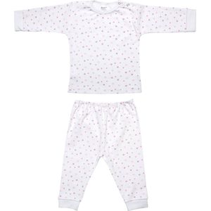 Beeren Body Wear - Baby Pyjama - Bloemetjes - Maat 50/56 - Roze - 100% katoen