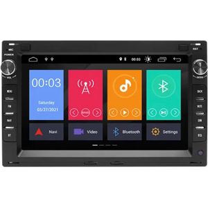 Volkswagen Bora 1998-2005 Polo 6n2 9n 1999 - 2009 Golf 4 Passat b5 1996 - 2005 Android 10 navigatie en multimediasysteem Bluetooth USB WiFi 2+32GB