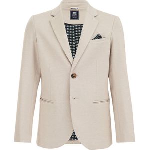 WE Fashion Jongens slim fit blazer met stretch