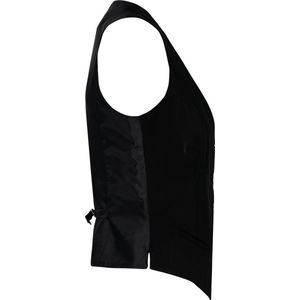 Pullover/Cardigan Dames 34 NL (36 FR) Kariban V-hals Mouwloos Black 64% Polyester, 34% Viscose, 2% Elasthan