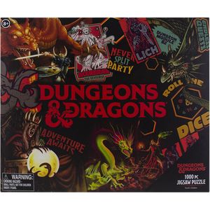 Dungeons and Dragons - 1000pc Jigsaw