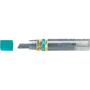 Potloodstift Pentel 0.7mm zwart per koker 2H