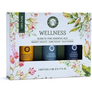 Song of India - Wellness - Etherische Olie Set - Ontspanning - Aromatherapie - Geurverspreiders - Diffuser