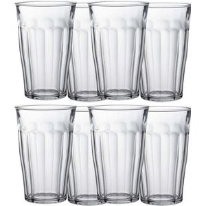 Duralex Picardie longdrinkglazen - 24x stuks - 500 ml - transparant - luxe glas - Water/sap/koffie glazen