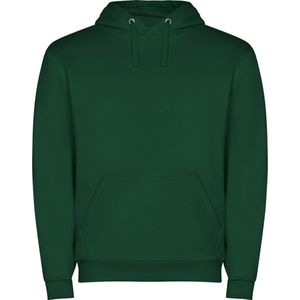 Donker Groene unisex Premium Hoodie Capucha merk Roly maat XL