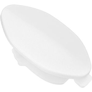 1 stuk bestuurder linker deurklink sleutel gat cover dop vervangingsonderdeel 51217489341 - Compatibel met BMW G20 G30 G06 G05 G01 2019-2023 (wit)