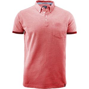 James Harvest POLO PIQUE LARKFORD 2135030 - rood mêlée - M