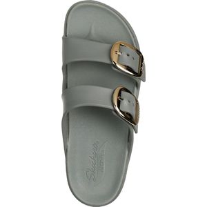 Skechers Arch Fit Cal Breeze-Goud Star - Dames Slippers - Olijfgroen